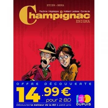Pack Bipack T2 + T1 « Champignac »