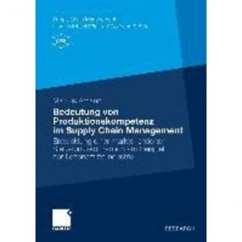 Vitalsource Technologies, Inc. Bedeutung Von Produktionskompetenz Im Supply Chain Management