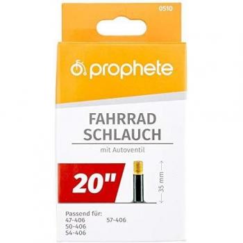 Prophete Fahrradschlauch Autoventil 20