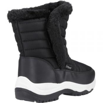 Butterrow Wellingtons – Black Mid-Calf Winter Boots – Women – UK 5