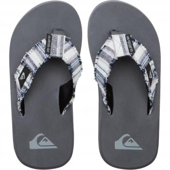 Quiksilver Boys' Monkey Abyss Flip Flops - Grey - Size: 12K
