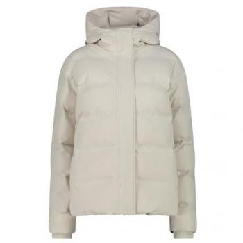 CMP Fix Feel Warm Flock Damen Kapuzenjacke vanilleweiß S