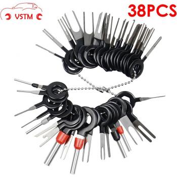 38Pcs Electrical Wiring Crimp Connector Pin Extractor Set
