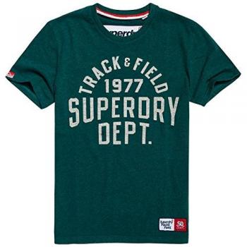Superdry M10120 XPF5, Camiseta para Hombre, Gris (Jade Marl Grit), XX-Large
