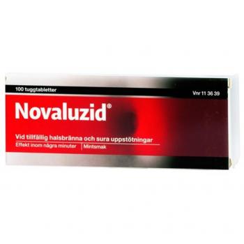 Novaluzid, tuggtablett 100 st