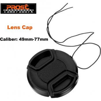 Tapa de lente 52mm con cuerda anti-pérdida