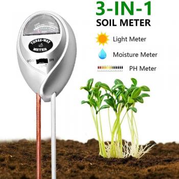 Testeur de pH & Humidité Sol 3-en-1 – Jardinier Pro