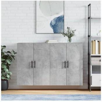 Mobili Parete Duo Grigio Cemento – Vidaxl