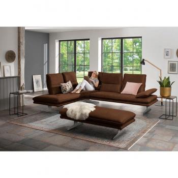 Ecksofa W.SCHILLIG Broadway – Designsofa mit Kopfteil‑ und Seitenteilverstellung