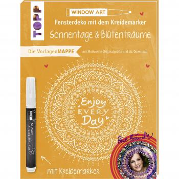 TOPP Vorlagenmappe Fensterdeko mit dem Kreidemarker