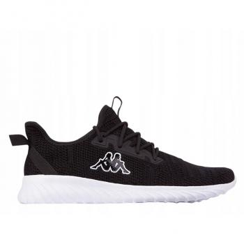 Kappa Capilot Damen Sneaker – Schwarz-Weiß (Size 43)
