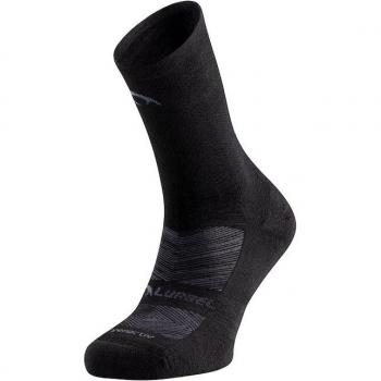 Calcetines de trail Lurbel recovery skincare negro/marengo