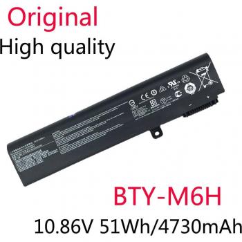 Batería Reemplazo BTY-M6H para MSI GL62M 10.86V 51Wh