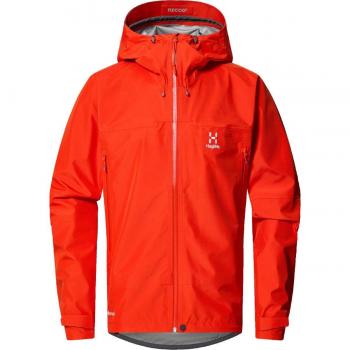 Chaqueta con capucha Haglöfs ROC Flash GORE-TEX naranja intenso - XL