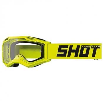 Shot Race Gear – Masque Cross Shot Assault 2.0 Solid Néon Jaune