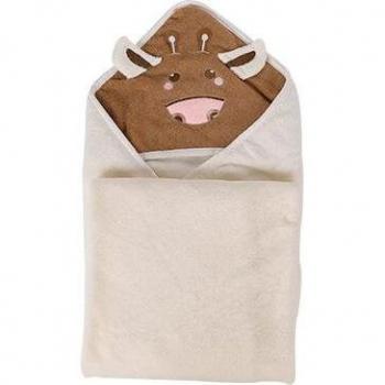 YWHUANSEN – serviette de bain en coton pour bébé, 80x80cm, motif vache, plage, confortable