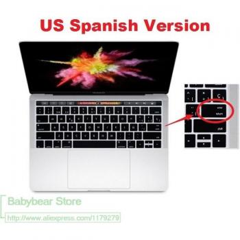 Macbook Pro 13/15 Silicone Keyboard Skin with Touch Bar