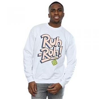 Scooby-Doo Dog Tag Crewneck Sweatshirt – White