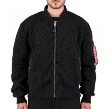 Alpha Industries MA-1 Teddy Jacket Black male M