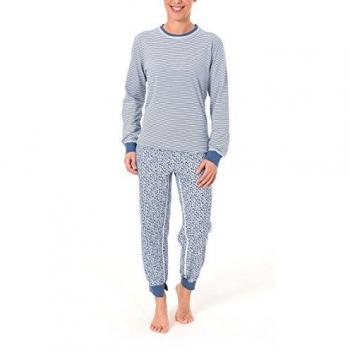 Normann Care Damenpflege-Pyjama mit langen Armen