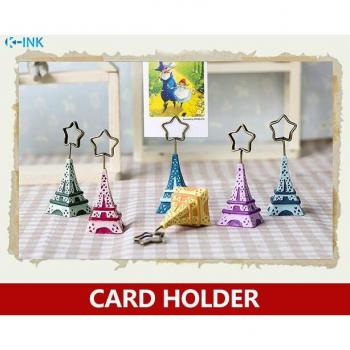 Porte-carte quotidien Tour Eiffel - 6 pcs