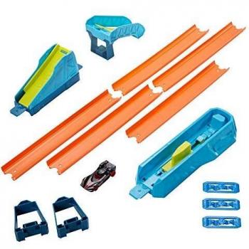 Hot Wheels Track Builder Unlimited Weitsprung-Set inkl. Spielzeugauto