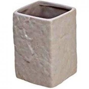 Porta Cepillos Serie Petra Blanca Compacto