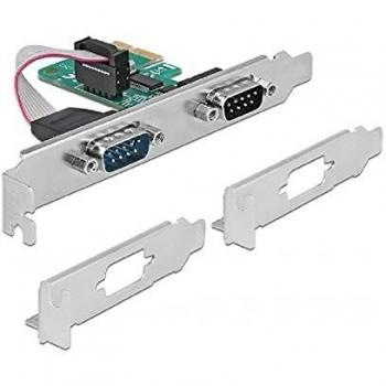Delock PCI Express Card with 2 x RS-232 Serial Ports
