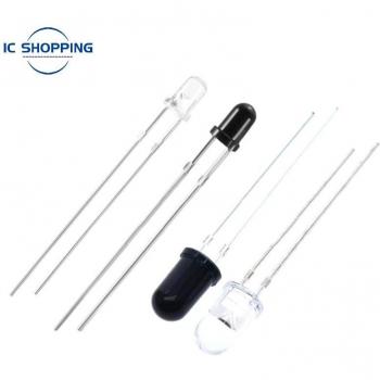 100PCS 3mm 5mm Photoelectric Sensor Diode for Natural Light