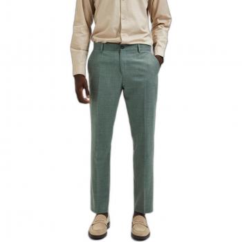 Pantalón de traje Selected Oasis Lino