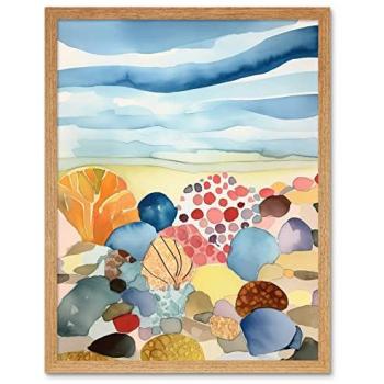 Coastal Palette: Beachcombing Shells & Pebbles