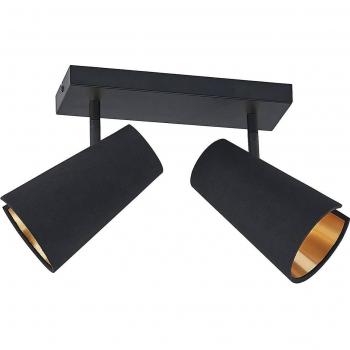 Lindby Zylindro Black Ceiling Light