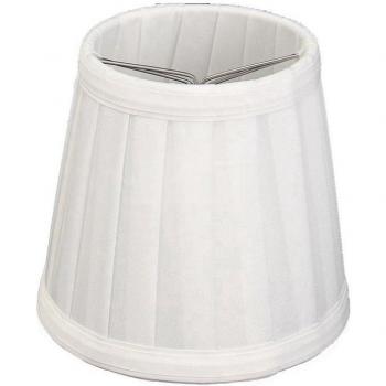 Lustre blanc en tissu rétro pour bureau