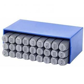 Jeu de lettres à frapper 10 mm FORUM