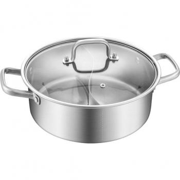 Stainless Steel Soup Pot with Divider