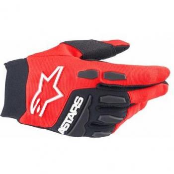 Alpine Stars Kinder-Freeride-Handschuhe Rot-Weiss