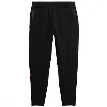 Pantaloni Sportivi Tapered Tech Logo Superdry Nero Uomo L