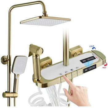 Set Doccia a Parete OIHPAW con Soffione e Rubinetto