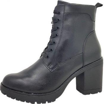 Botines de Cordón Marco Tozzi en Tono Oscuro