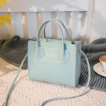 Mode Frauen Krokodil Applikation Umhängetaschen Saisonales Muster Traditioneller Look Schultersack Edle Shopper