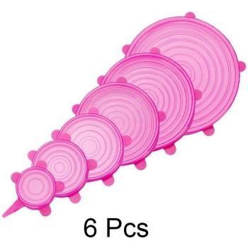 12 Pack Reusable Silicone Food Covers