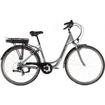 SAXONETTE E-Bike Wave 7-Gang Sport Silber