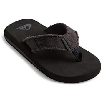 Quiksilver Monkey Abyss Jungen-Sandale in Schwarz – YT Modell