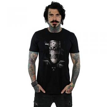 Maglietta Star Wars Uomini Il Mandaloriano IG‑11 Poster Nero L