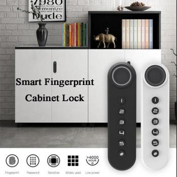 Zinc Alloy Electric Lock with Fingerprint and Password
