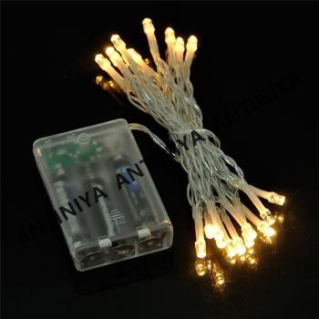 Luces LED con pilas ANTINIYA para guirnalda de Navidad