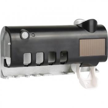 UV Toothbrush Storage with Automatic Toothpaste Dispenser and USB Charger
