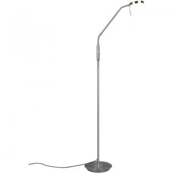 Luce Monza 160 CM Flessibile Acciaio/Cromo con 2 snodi e temperatura colore variabile