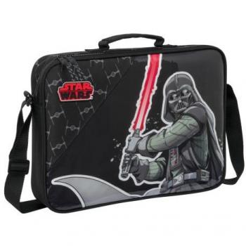 Star Wars Skolväska Fighter Svart 38x28x6 cm