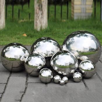 Hochglanz Edelstahl Ball für Garten Dekoration 19mm ~ 300mm